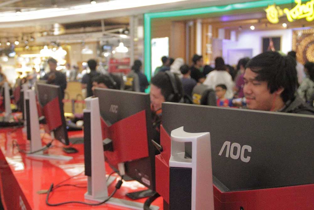 Keseruan AOC Invitational Gaming Cup 2017