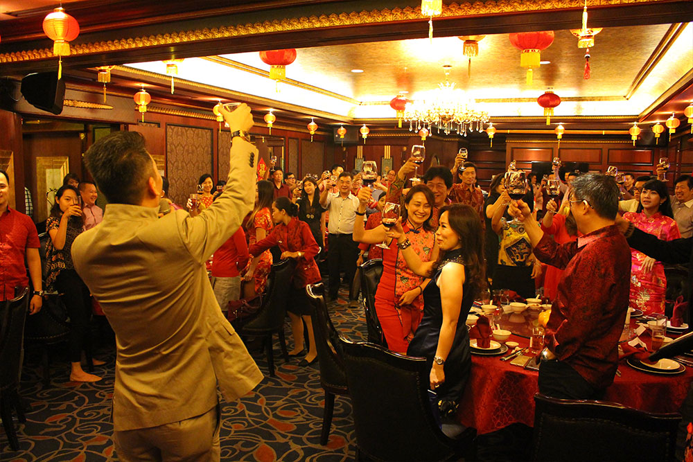 Cheers Gong Xi Fa Cai di Harrisma Imlek Dinner 2019!