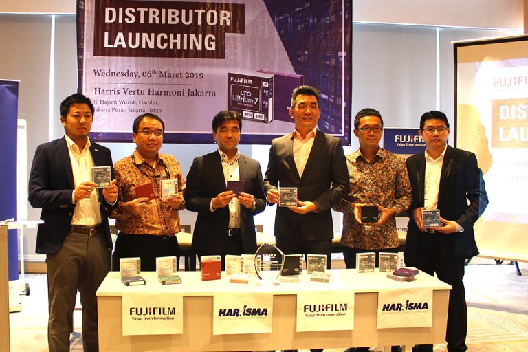 Fujifilm Tunjuk Harrisma Sebagai Distributor Resmi LTO Ultrium Data Cartridge