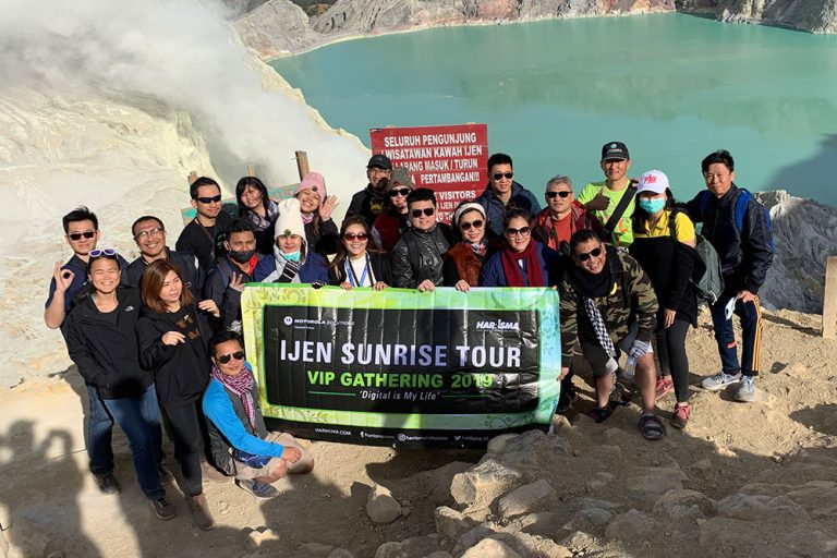 Motorola Solutions VIP Gathering 2019: Mengejar Matahari Terbit di Kawah Ijen