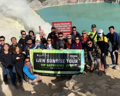 Motorola Solutions VIP Gathering 2019: Mengejar Matahari Terbit di Kawah Ijen