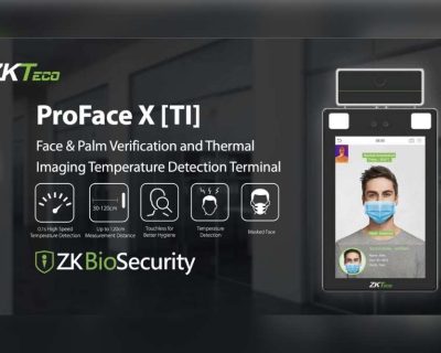 ZKTeco ProFace X(TI), Pendeteksi Suhu Tubuh dan Masker Akurat dan Cepat