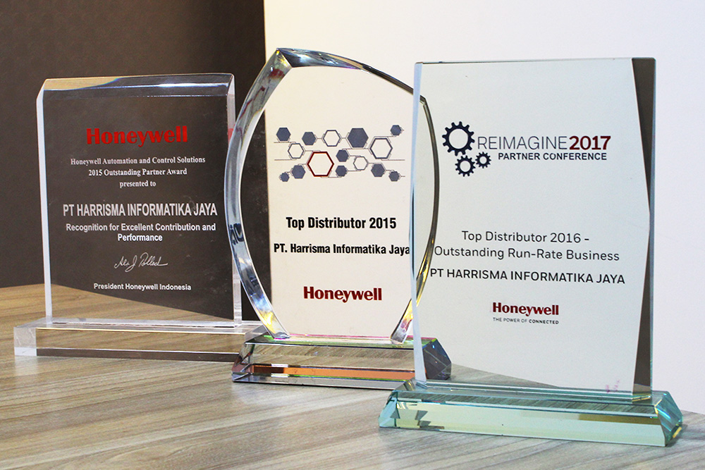 Harrisma Jadi Top Distributor Honeywell se-Asia Pasifik