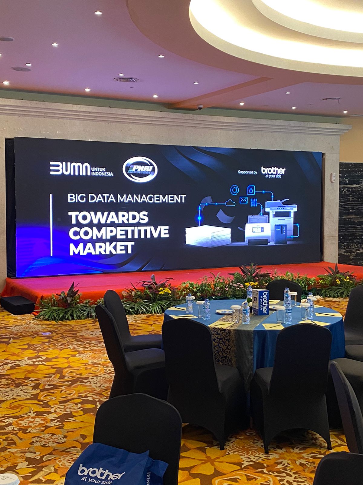 Harrisma With Brother Hadiri Event Big Data Management – Perum Percetakan Negara