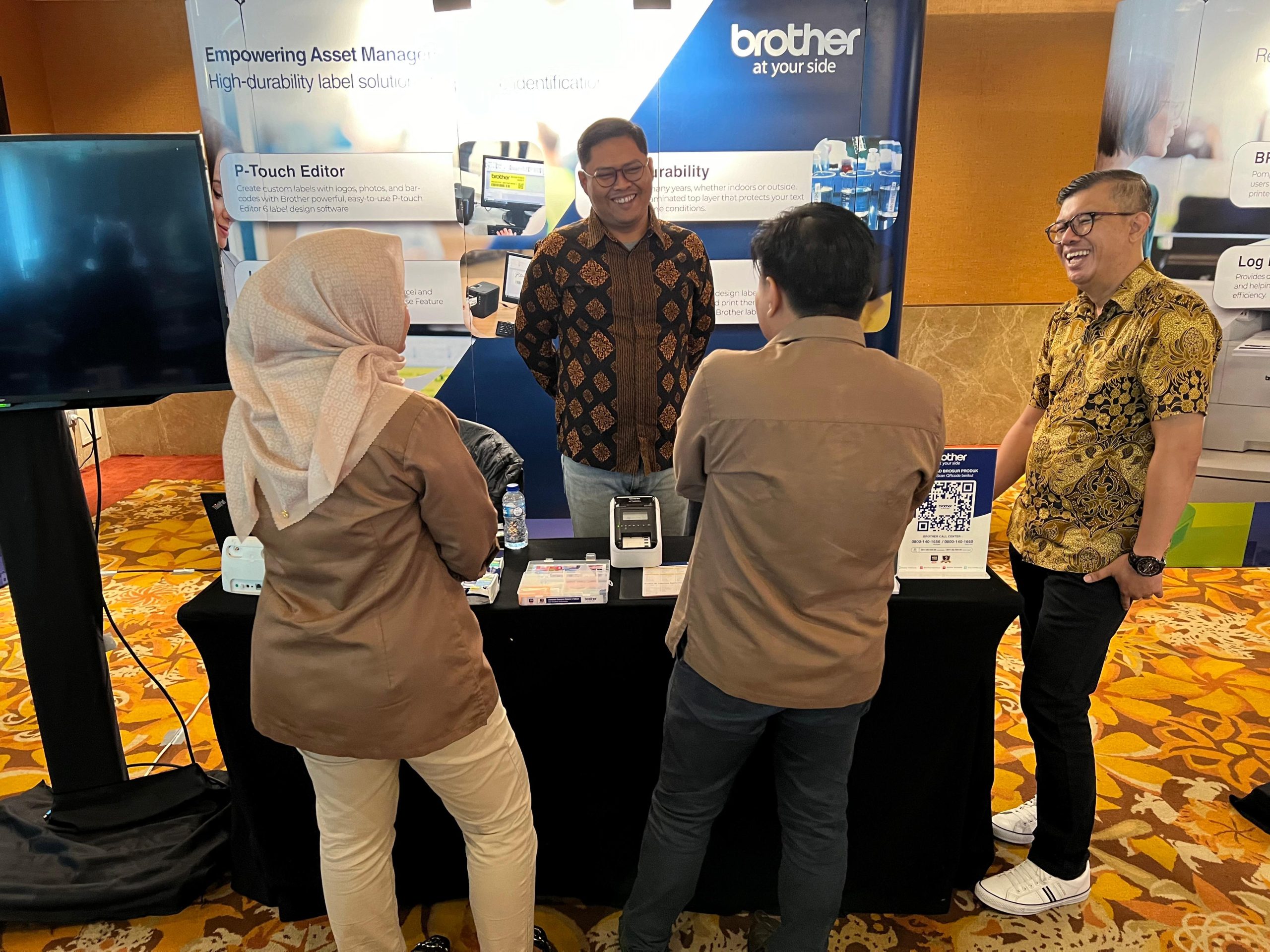 Harrisma With Brother Hadiri Event Big Data Management – Perum Percetakan Negara