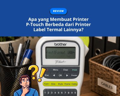 Apa yang Membuat Printer P-Touch Berbeda dari Printer Label Termal Lainnya?